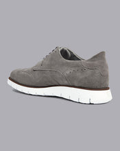 Load image into Gallery viewer, Suede Hybrid Sneakers - Light Grey