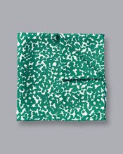 Load image into Gallery viewer, Floral Print Pocket Square - Green