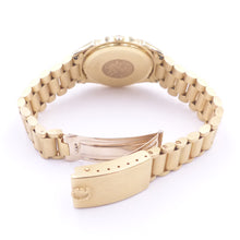 Load image into Gallery viewer, Omega Seamaster Quartz Yellow Gold-Plated with Aftermarket Diamonds Watch