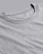 Load image into Gallery viewer, Cotton Long Sleeve Tyrwhitt T-Shirt - Grey Marl