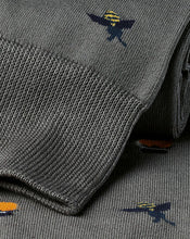Load image into Gallery viewer, Bees and Honey Motif Socks - Grey