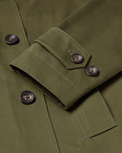 Load image into Gallery viewer, Cotton Classic Raincoat - Olive Green