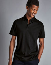 Load image into Gallery viewer, Smart Jersey Polo - Black