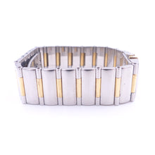 Load image into Gallery viewer, Omega Constellation QUADRA Quartz 18K Yellow Gold and Steel bracelet with Fold-Over Clasp Ladies Watch.