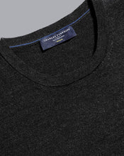 Load image into Gallery viewer, Merino Crew Neck Sweater - Charcoal Grey