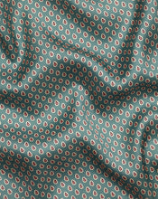 Load image into Gallery viewer, Paisley Print Pocket Square - Sage Green