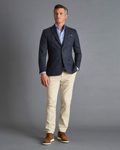 Load image into Gallery viewer, British Wool Textured Jacket - Navy