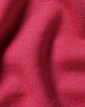 Load image into Gallery viewer, Merino Crew Neck Sweater - Bright Pink