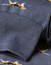Load image into Gallery viewer, Dog Motif Socks - Steel Blue