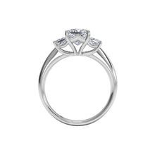 Load image into Gallery viewer, Ritani Three-Stone Diamond Engagement Ring Style: 1PCZ1237