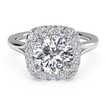 Load image into Gallery viewer, Ritani French-Set Halo Diamond Engagement Ring Style: 1RZ1322