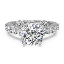 Load image into Gallery viewer, Ritani Shared-Prong Diamond Band Engagement Ring Style: 1RZ1888
