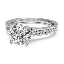 Load image into Gallery viewer, Ritani Channel-Set Diamond Engagement Ring Style: 1RZ2487