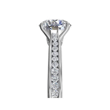 Load image into Gallery viewer, Ritani Channel-Set Diamond Engagement Ring Style: 1RZ2487