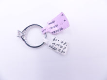 Load image into Gallery viewer, Ritani Modern Bypass Micropave Diamond Band Engagement Ring Style: 1RZ2490