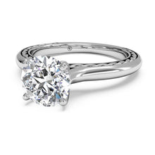 Load image into Gallery viewer, Ritani Solitaire Diamond Braided Engagement Ring Style: 1RZ2828