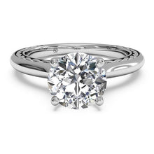 Load image into Gallery viewer, Ritani Solitaire Diamond Braided Engagement Ring Style: 1RZ2828