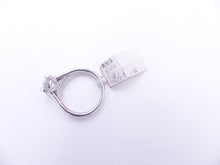 Load image into Gallery viewer, Ritani Solitaire Diamond Engagement Ring with Pave Tulip Detail Style: 1RZ3245-4964