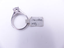 Load image into Gallery viewer, Ritani Solitaire Diamond Engagement Ring with Pave Tulip Detail Style: 1RZ3245