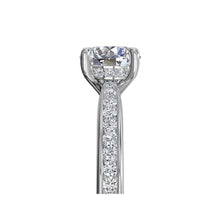 Load image into Gallery viewer, Ritani Tapered Channel-Set Diamond Band Engagement Ring Style: 1RZ3447