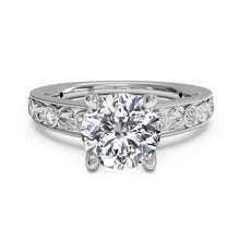 Load image into Gallery viewer, Ritani Grecian Leaf Diamond Band Engagement Ring Style: 1RZ3614
