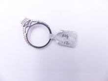 Load image into Gallery viewer, Ritani French-Set Halo Diamond Band Engagement Ring Style: 1RZ3705