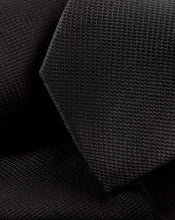 Load image into Gallery viewer, Stain Resistant Slim Silk Tie - Black