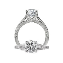Load image into Gallery viewer, Ritani Classic Round Cut Center Engagement Ring Style: 1RZ3160