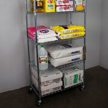 Load image into Gallery viewer, 18″ x 36″ x 72″ 5-Tier Wire Shelving