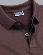 Load image into Gallery viewer, Long Sleeve Polo Sweatshirt - Wine