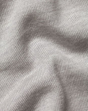 Load image into Gallery viewer, Merino Zip Neck Sweater - Silver