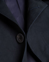 Load image into Gallery viewer, Cotton Classic Raincoat - Dark Navy