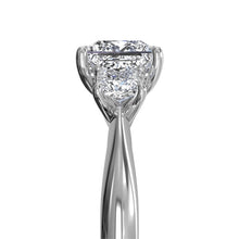 Load image into Gallery viewer, Ritani Three-Stone Diamond Engagement Ring Style: 1PCZ1237
