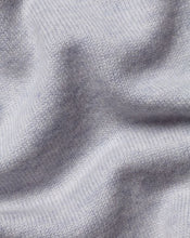 Load image into Gallery viewer, Merino Cashmere Hooded Zip Through Sweater - Silver