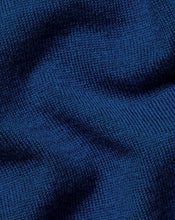 Load image into Gallery viewer, Merino Zip Neck Sweater - Royal Blue