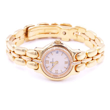 Load image into Gallery viewer, Bertolucci Pulchra Polished Solid 18k Yellow Gold Women's Watch