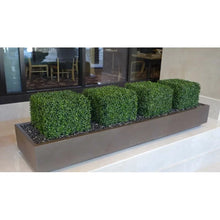 Load image into Gallery viewer, 3.5 ft. H x 3.5 ft. W Artificial Plants Milan Hedge Polyethylene Fence Panel (Set of 2)