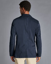 Load image into Gallery viewer, Cotton Stretch Jacket - Ink Blue
