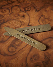 Load image into Gallery viewer, 3 Pack Solid Brass Spread Collar Stays
