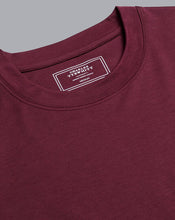 Load image into Gallery viewer, Cotton Tyrwhitt T-Shirt - Wine