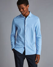 Load image into Gallery viewer, Pique Jersey Shirt - Sky