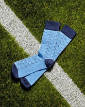 Load image into Gallery viewer, England Rugby Rugby Post Socks - Cornflower Blue