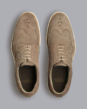 Load image into Gallery viewer, Suede Hybrid Sneakers - Light Brown