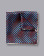 Load image into Gallery viewer, Diamond Print Pocket Square - Burgundy Red