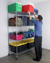 Load image into Gallery viewer, 24″ x 60″ x 72″ 4-Tier Wire Shelving