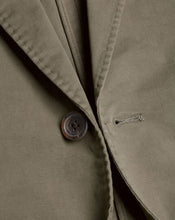 Load image into Gallery viewer, Cotton Stretch Jacket - Olive Green