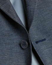 Load image into Gallery viewer, Linen Cotton Jacket - Indigo Blue