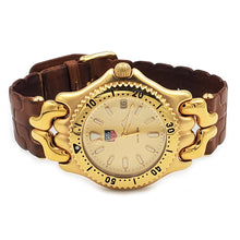 Load image into Gallery viewer, TAG Heuer Yellow Gold-Plated Stainless Steel Case Men's Watch. Style: S94 406C