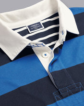 Load image into Gallery viewer, Bold Stripe Rugby Shirt - Navy & Blue