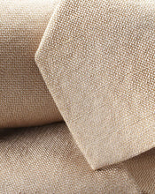 Load image into Gallery viewer, Silk Linen Tie - Stone